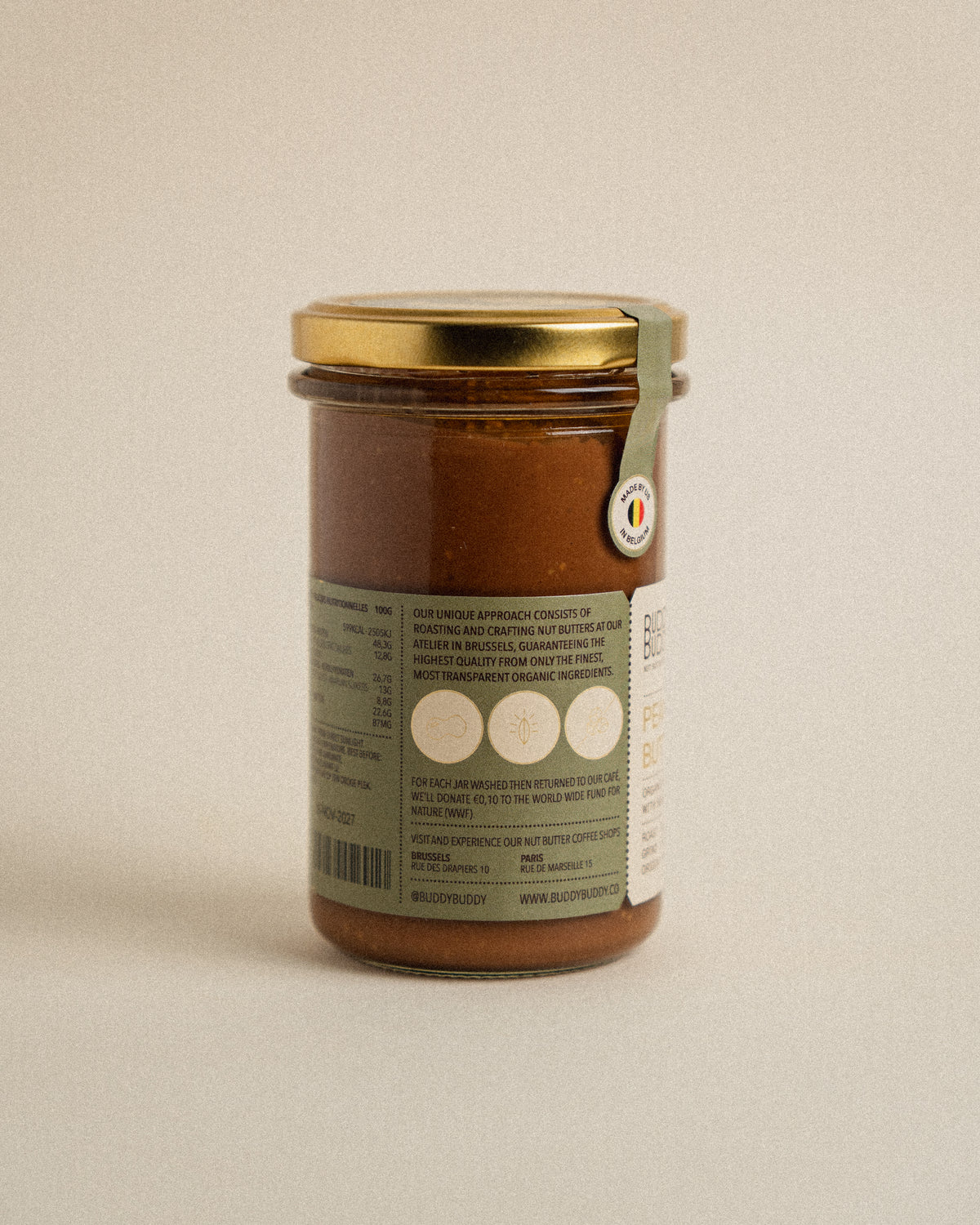 Organic Peanut Butter Cup Nut Butter 260g