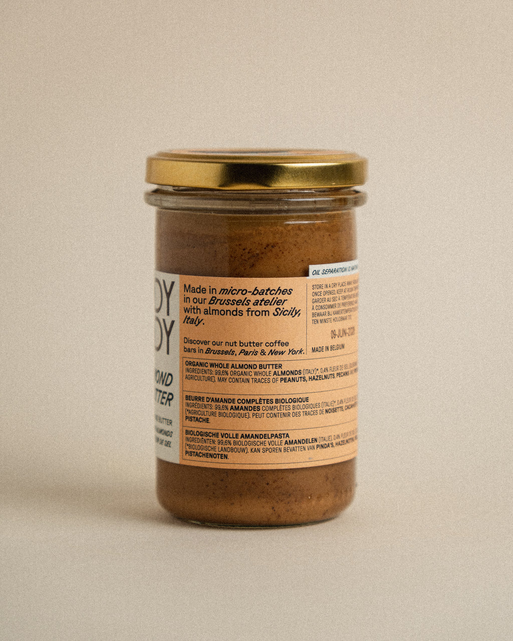 Organic Almond Butter 260g