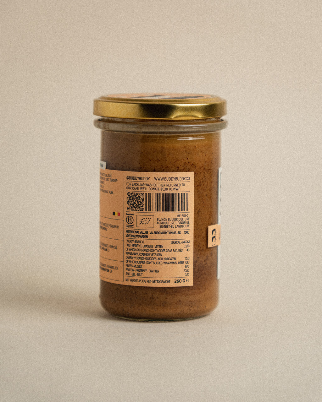Organic Almond Butter 260g