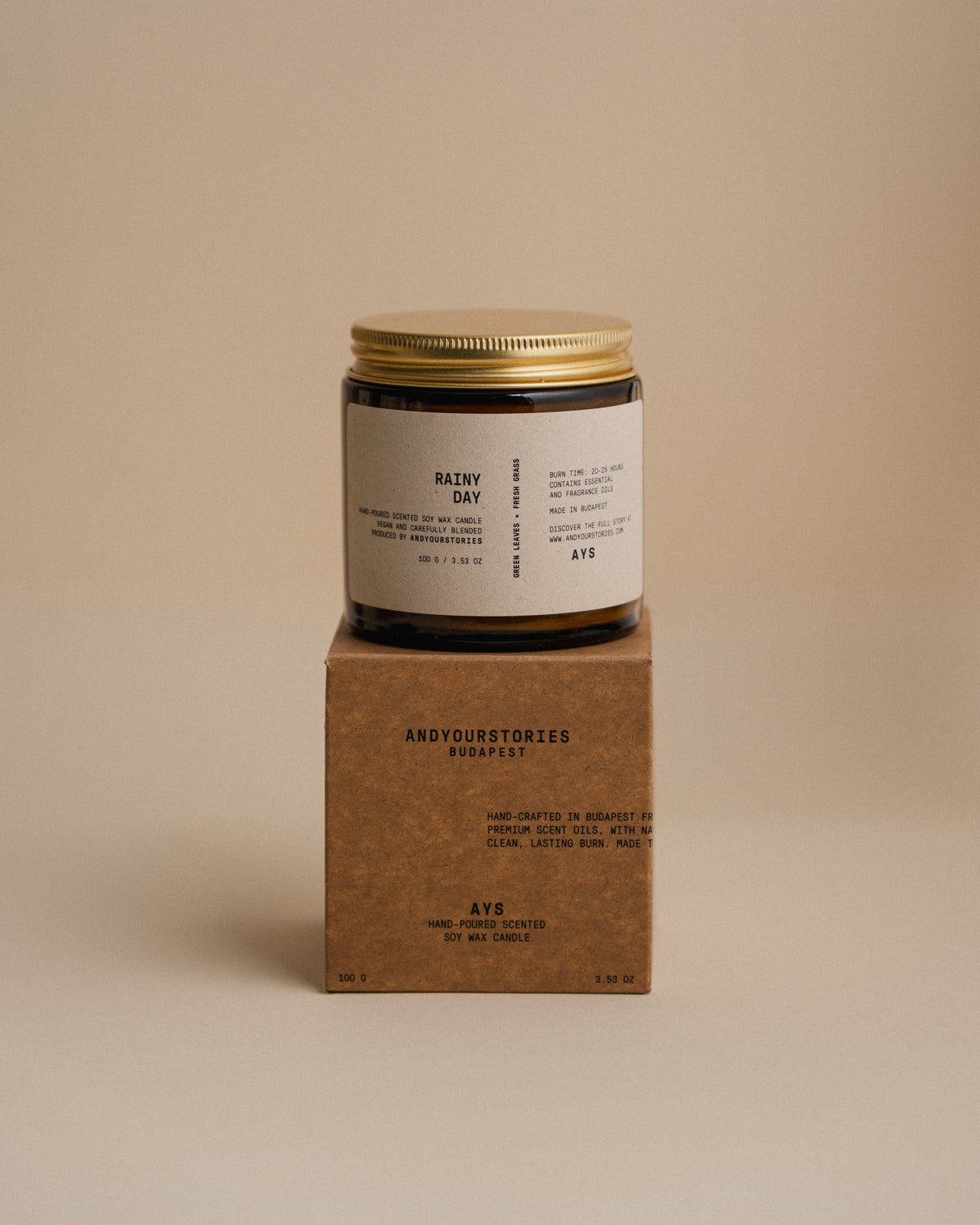 Rainy Day - Soy Candle