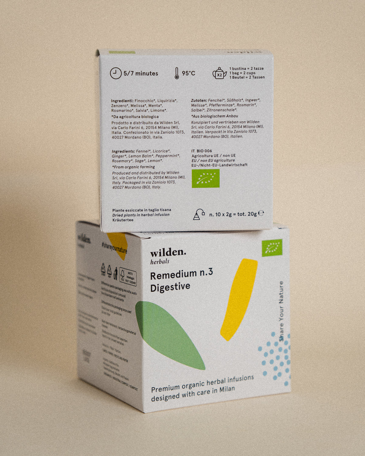 Organic Herbal Tea Remedium No.3 - Digestion