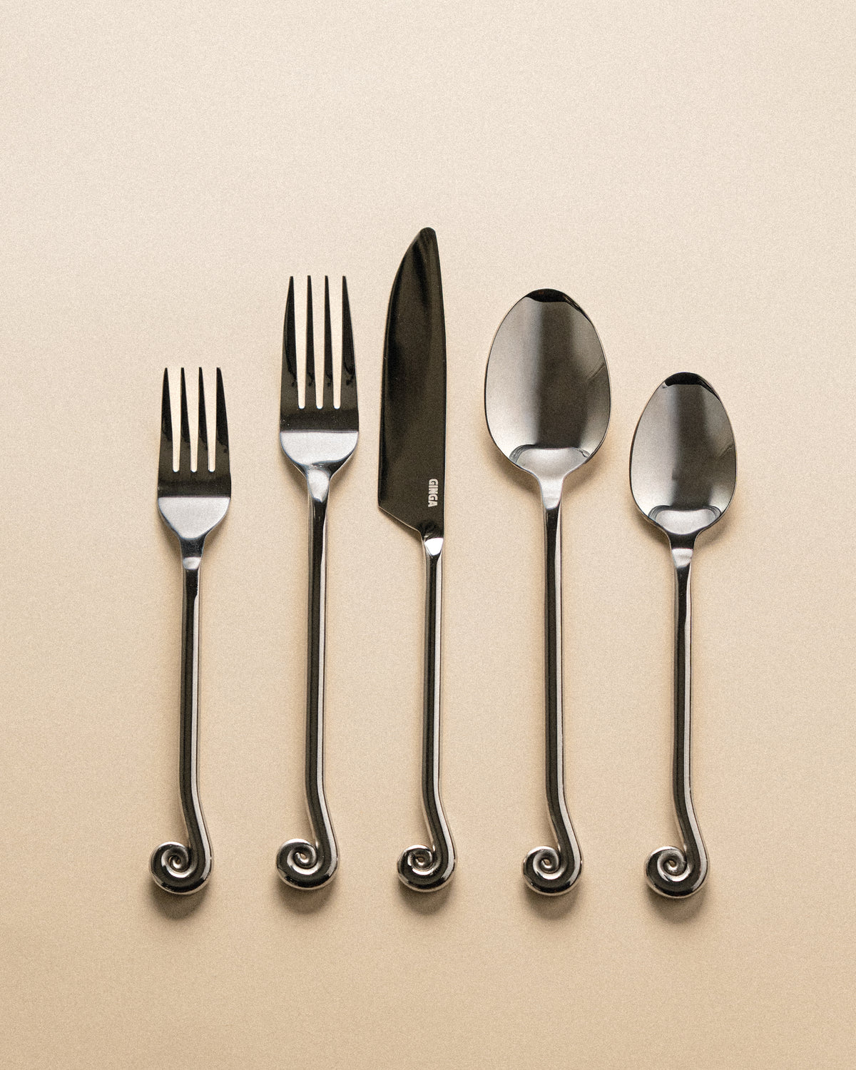 Spiral Cutlery Set - 5 pc