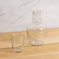 Pebble Glass Bedside Carafe