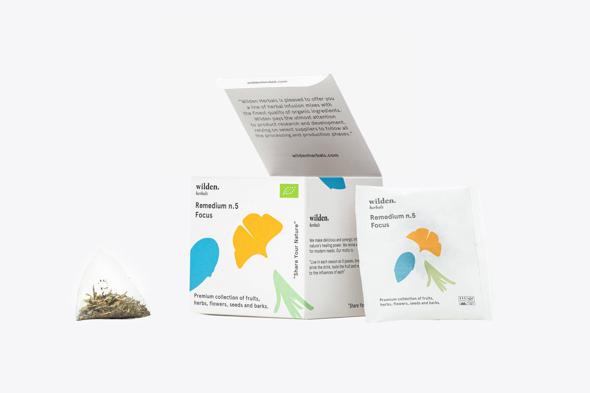 Organic Herbal Tea Remedium No.5 - Focus