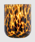 Leopard Glass Tumbler