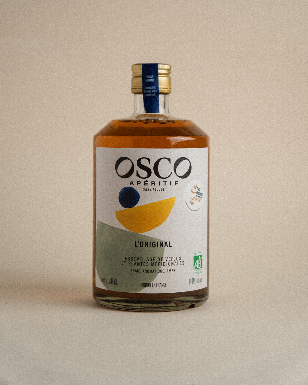 L'Original Organic Alcohol-Free Aperitif 70cl