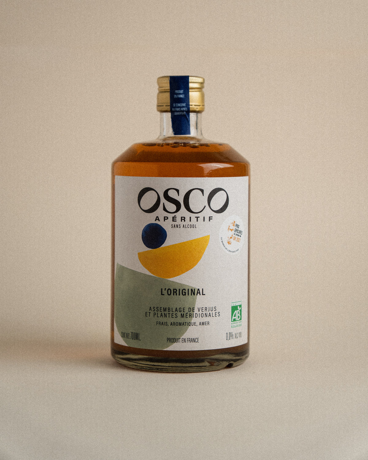 L'Original Organic Alcohol-Free Aperitif 70cl