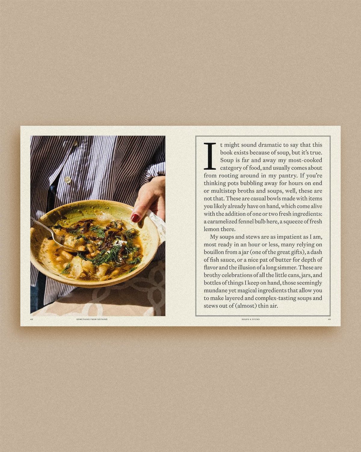 Something from Nothing: A Cookbook