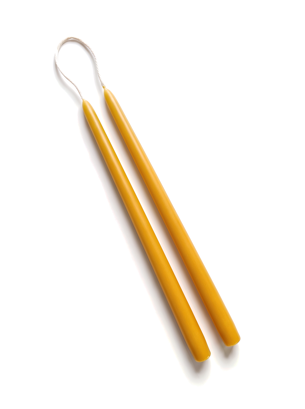 Taper Candles Set of 2 - Honey