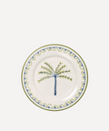 Coqueiro Hand-Painted Salad Plate